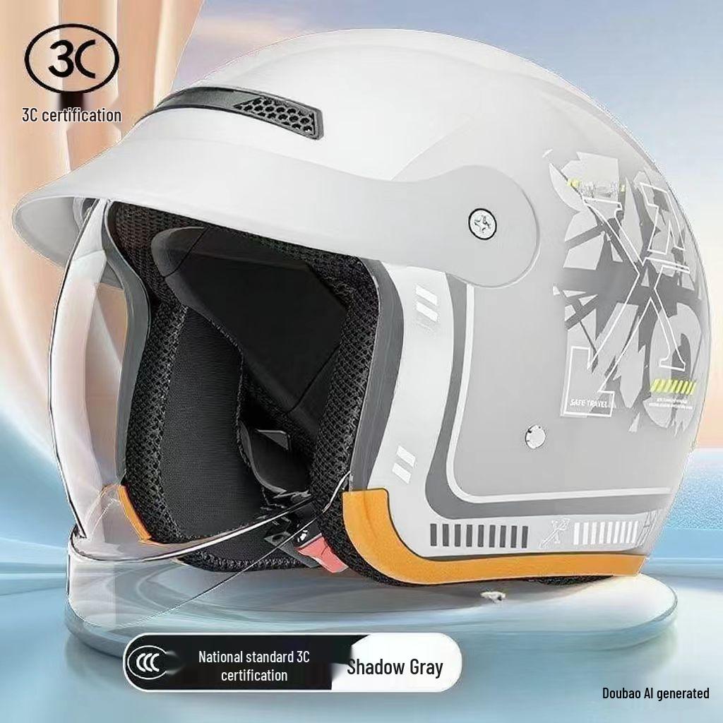 

All-Season Universal Electric Scooter Helmet with 3C Certification, Anti-Fog, Winterproof Design, for Men and Women. One Size