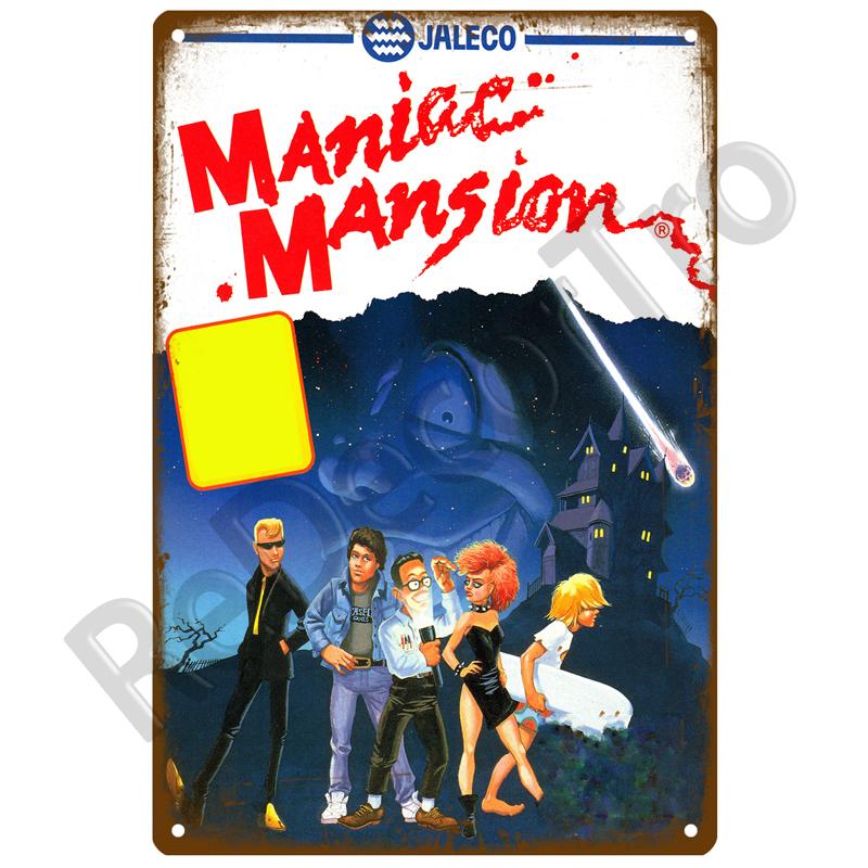 Gamer Retro Tin Sign Poster Vintage Wall Poster Metal Sign Decorative Wall Plate Kitchen Plaque Metal Vintage Decor Accessories