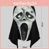 Terrifying Scream Cracked Mask Halloween Costume Horror Party Face Covering Accessory