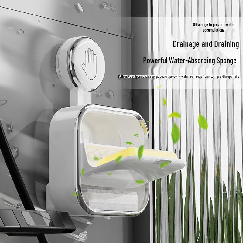 Dongfang Liangjie Punch-Free Suction Cup Soap Dish and Storage Rack