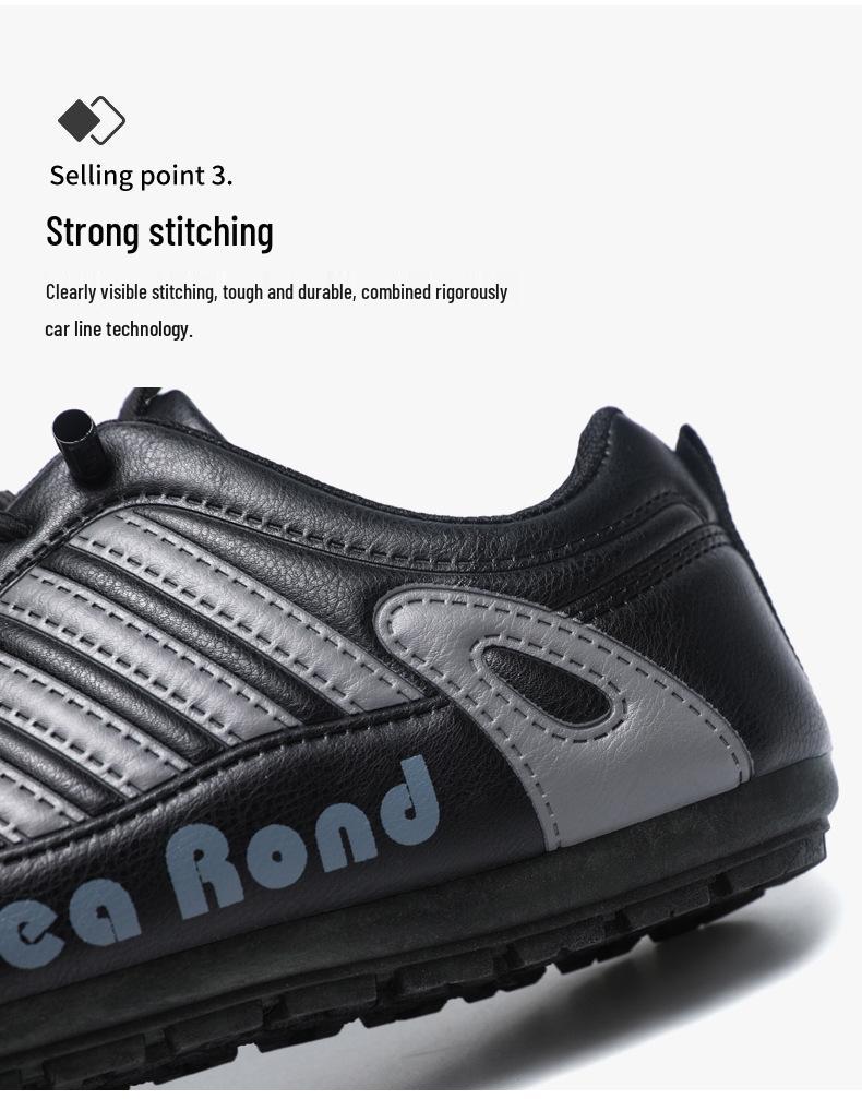 Men's Plus Size Non-Slip Slip-On Casual Sneakers for Spring & Autumn