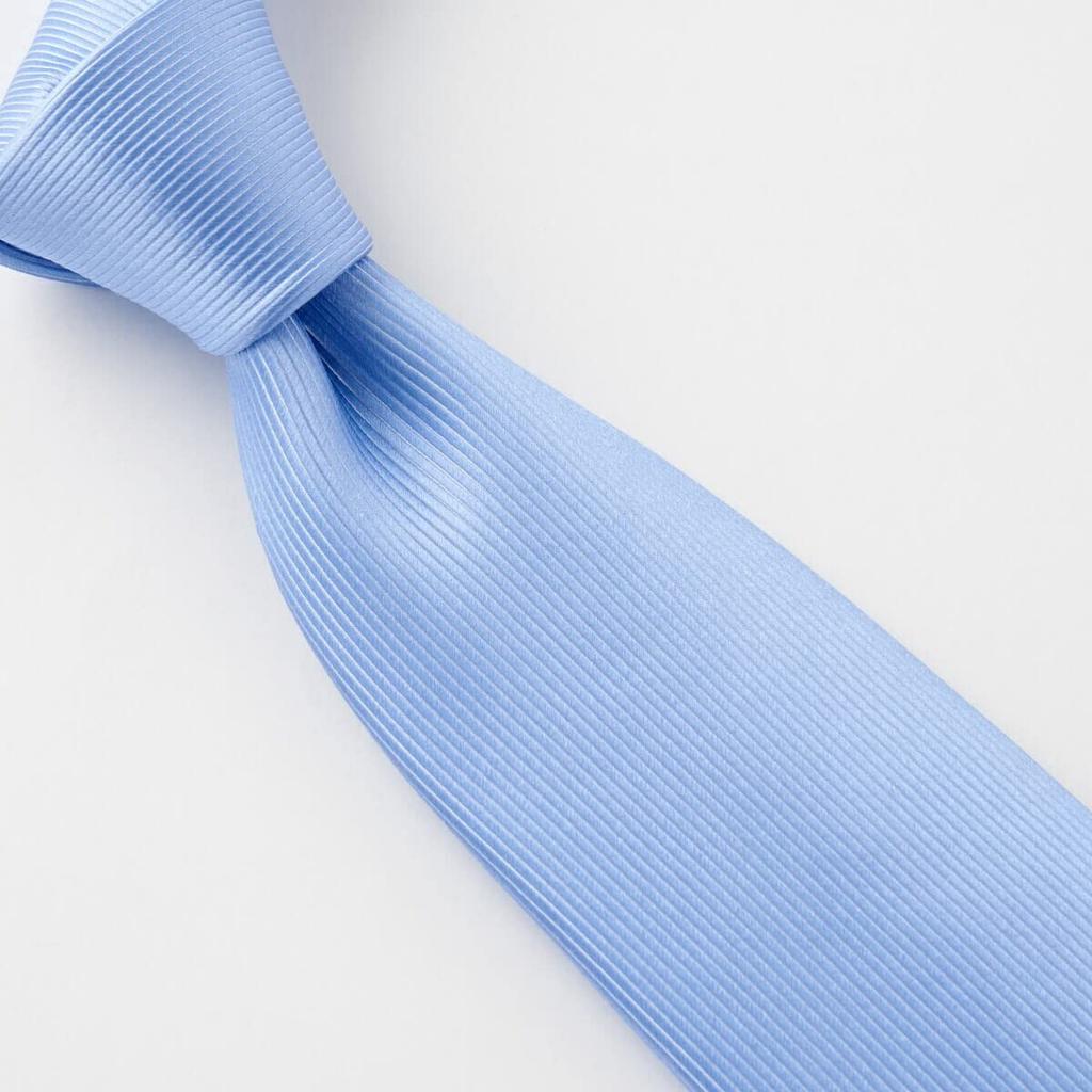 [Ogier] Men's 100% Silk Jacquard Tie, Solid Color, Gift, Present, Business, Stylish