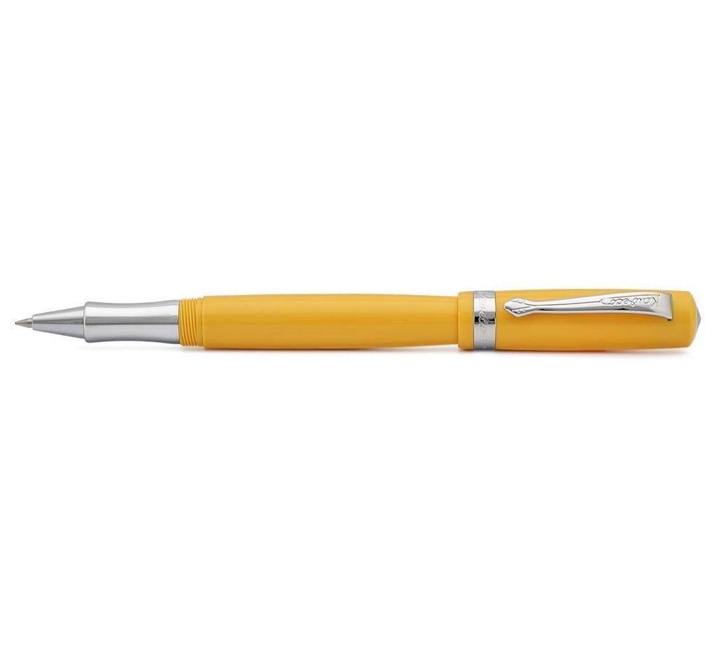 KAWECO Student Yellow Ballpoint Pen Officially Imported Water-Based (STRB-YW) -