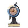 Stylish Book Inspired Clock Decor Resin Globe Ornament Perfect for Home Office Christmas Gifts