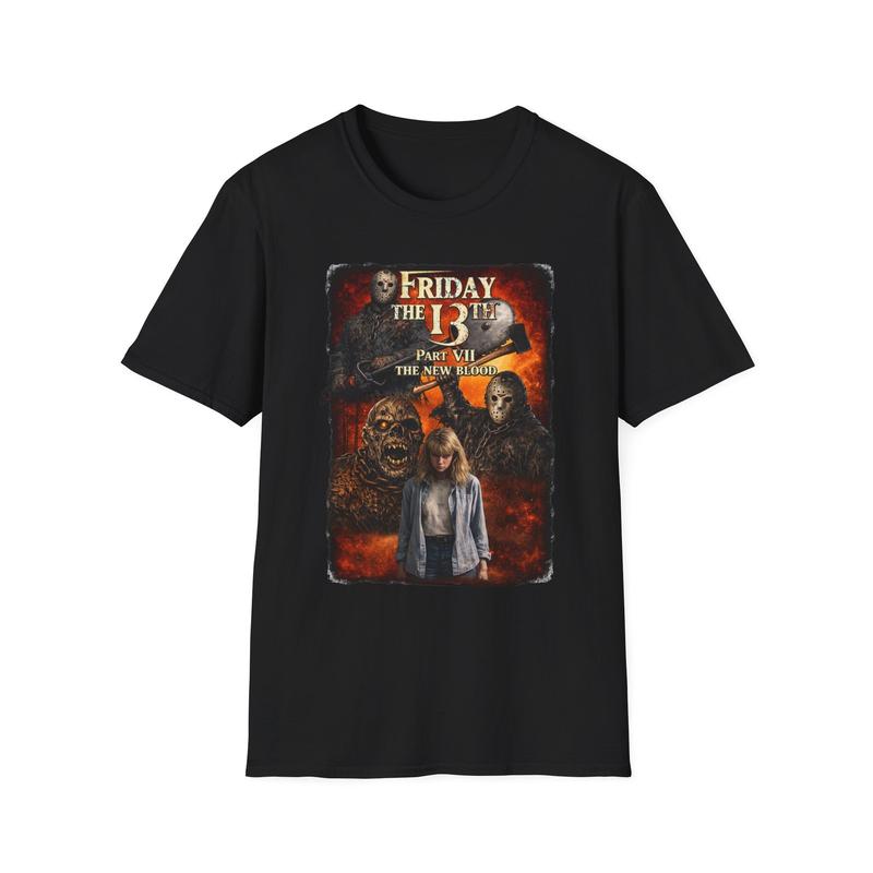 Friday the 13th Part VII Horror Movie Poster Unisex T-Shirt| the new blood