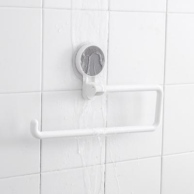 Bezdotykowy uchwyt na papier kuchenny Sticke Rack Uchwyt na rolkę do ręczników łazienkowych Półka Organizer
