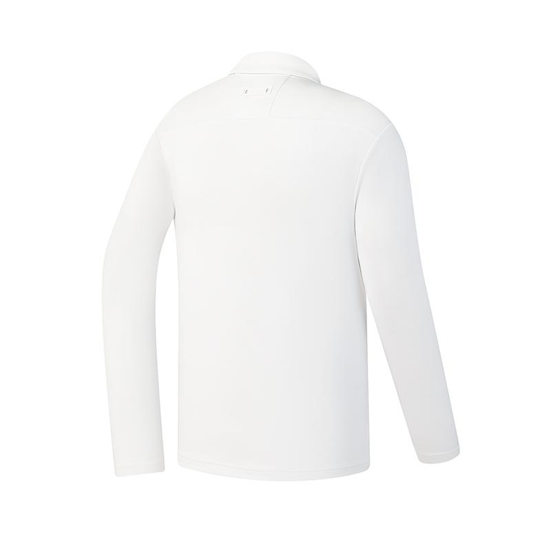 Fila Golf Series Fashion Simple Classic Sports Casual Training Golf Quality Versatile Comfortable Long Sleeve Polo Shirt Men Tops A11M615227FWT
