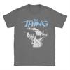 Maglietta Horror The Thing T-Shirt da Spiaggia Cotone per Uomo Maglietta Casual Originale Manica Corta Magliette Estetiche