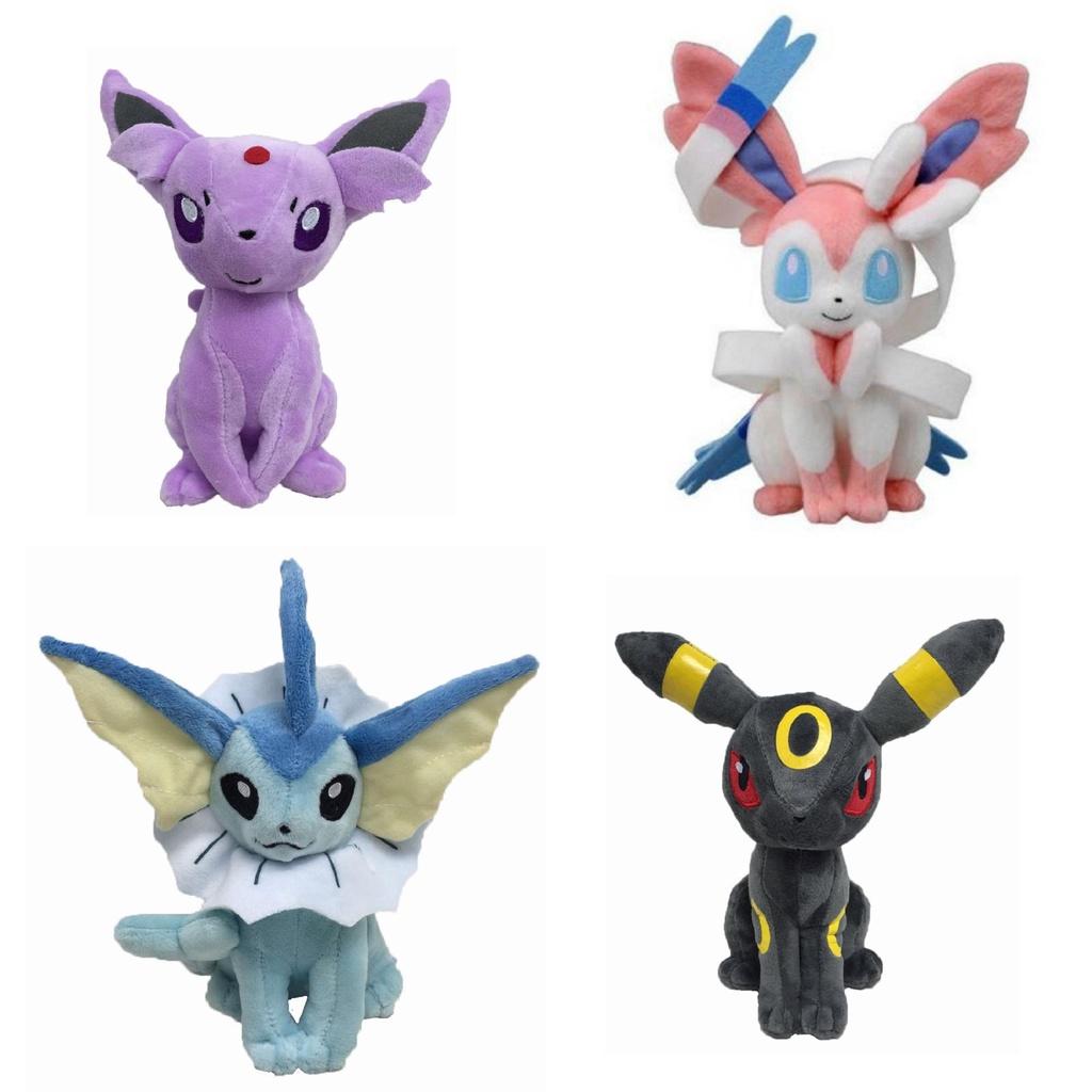 Adorable 8" Pokemon Jolteon Flareon Glaceon Plush Toy Stuffed Doll For Kids And Collectors