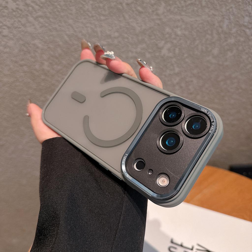 IPhone17PROMAX Fortschrittliche magnetische Snap-Hülle Anwendbar auf Apple 16 Transparent Hawk Objektivschutz 15