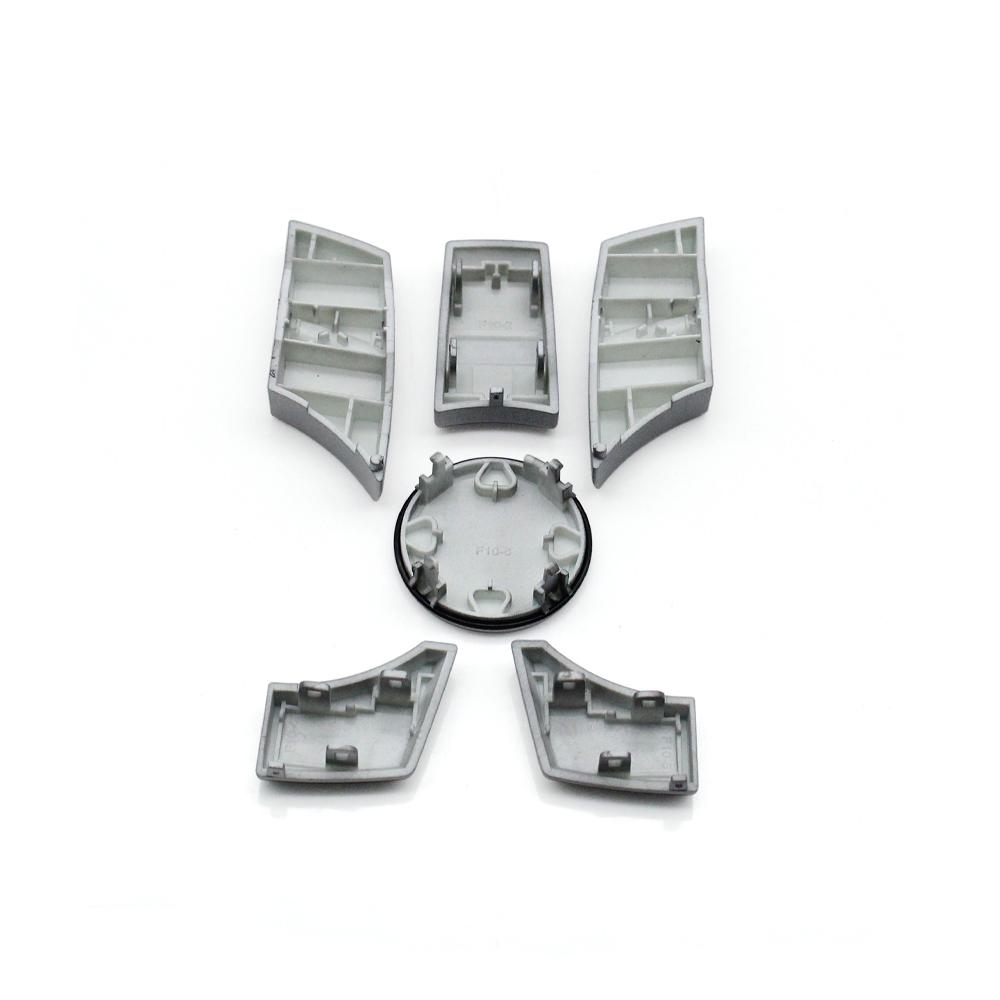 Ασημί Αυτοκίνητο CIC IDrive Κάλυμμα Κουμπιού Ελέγχου Πολυμέσων Για BMW Σειρές 1 3 5 6 7 X3 X4 X5 X6 F20 F21 F30 F31 F07 F10 F11 F06