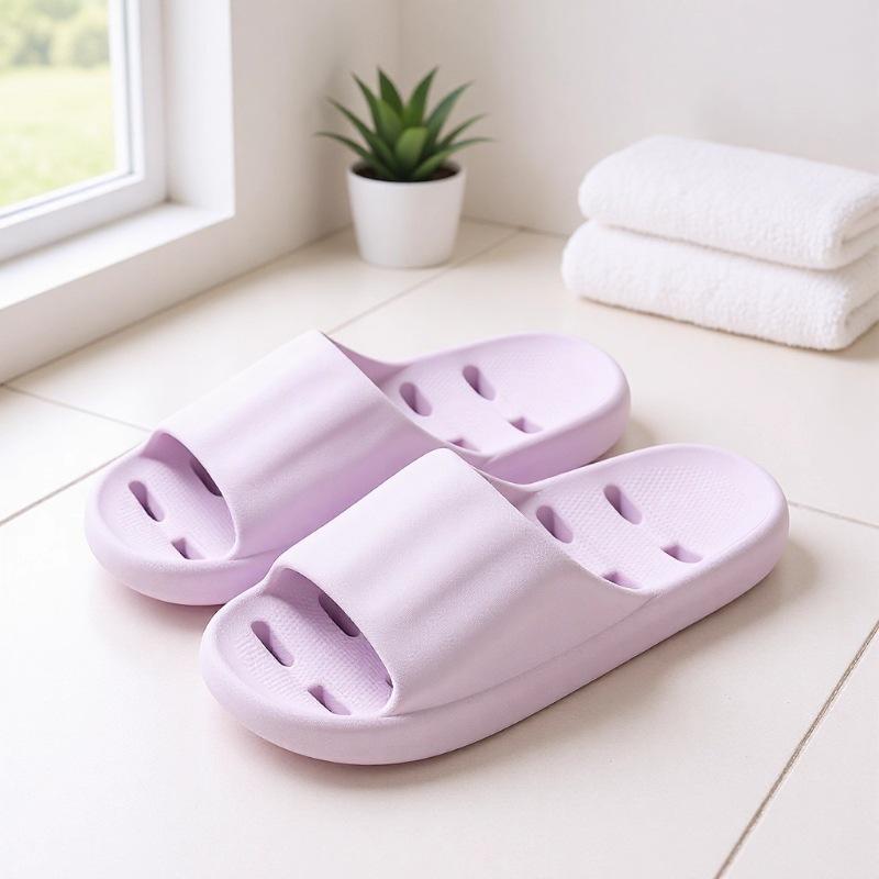 Men's and Women's Non-Slip Draining EVA Bathroom Slippers