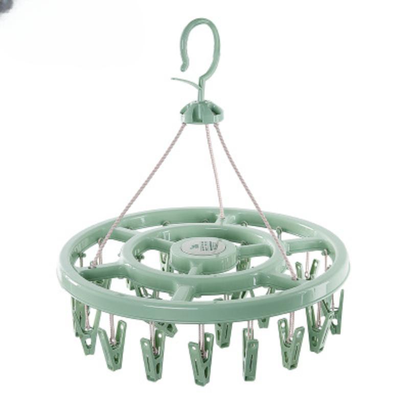 Laundry Hanger Foldable Laundry Clothespin Drying Rack Foes