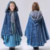 Halloween Children's Lord of the Rings Elf Children's Elf Princess Dress Medieval Court Dress Performance Costume