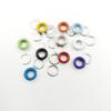 406 Pieces 5mm Eyelet Buckle Punching Pliers Colorful Leather Fabric Bag Wallet Eyelet Punching Tool Set