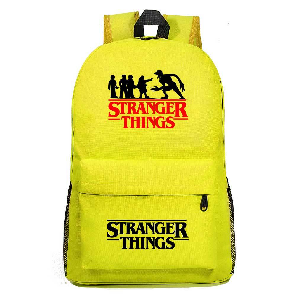 Stranger Things Student Backpack, Men's and Women's Casual Backpack CLE