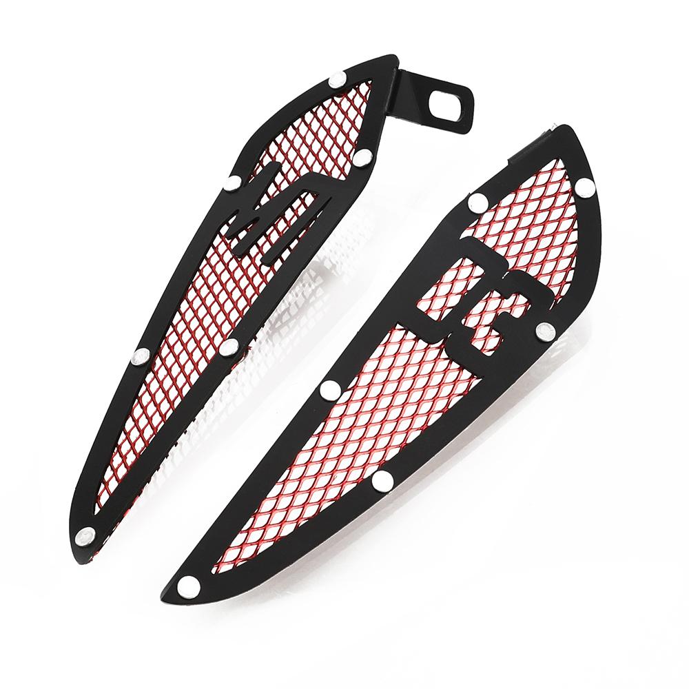 

MT-03 Motorcycle Intake Cover For YAMAHA MT 03 MT03 2020 2021 CNC Fuel Tank Air Intake Mesh Inlet Decoration Guard Accessories красный