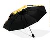 1 PC Automatic Folding Umbrella - Panda Pattern, Portable & Foldable Design with 8 Ribs, Christmas Birthday Gifts