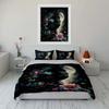 "Moonlit Cat Art Bundle" Soft Comfortable Duvet Cover Bedding Set Included 1*Duvet Cover & 2*Pillowcases gift