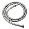 Black Hose 111cm 111cm Bathroom Shower Hose Faucet Tube Stainless Flexible Hose Plumbing Explosion-proof Silver Pipe 1/1
