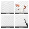 New Self-adhesive Peel and Stick Backsplash Waterproof 11.4*9inch Wallpaper Home Decor 3D Stick Tile for Kitchen Bathroom