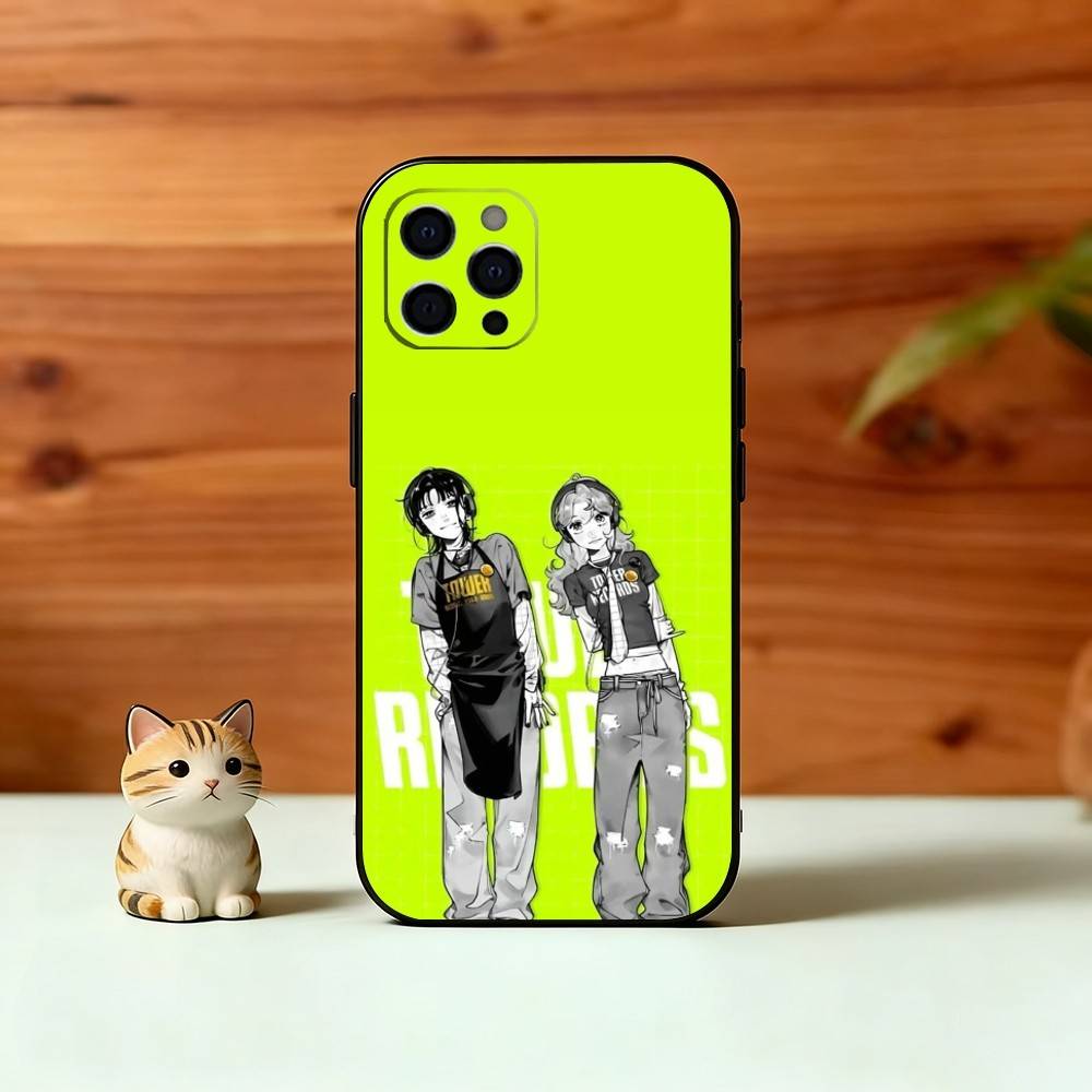 T-The G-Green Yuri Phone Case For iPhone 17,16,15,14,13,12,11 Plus,Pro Max,XS,Soft Silicone Black Cover