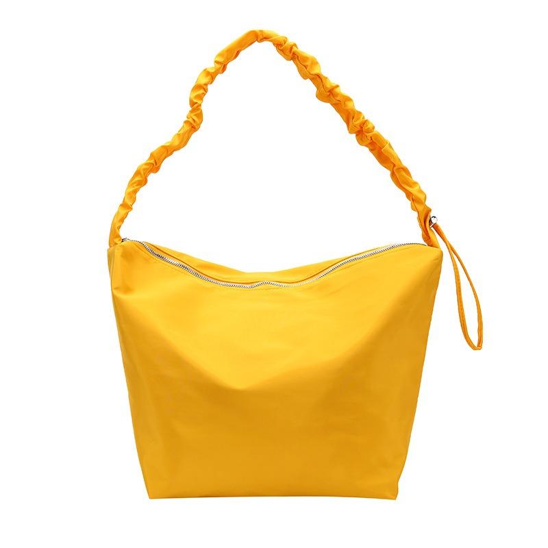 Large capacity canvas bag casual lazy wind messenger bag simple tote bag spring and summer shoulder bag
