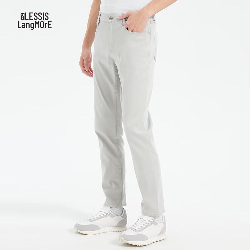 

Lilang Men s Tencel Lyocell Smooth Touch Casual Jeans 33 (175/84A)