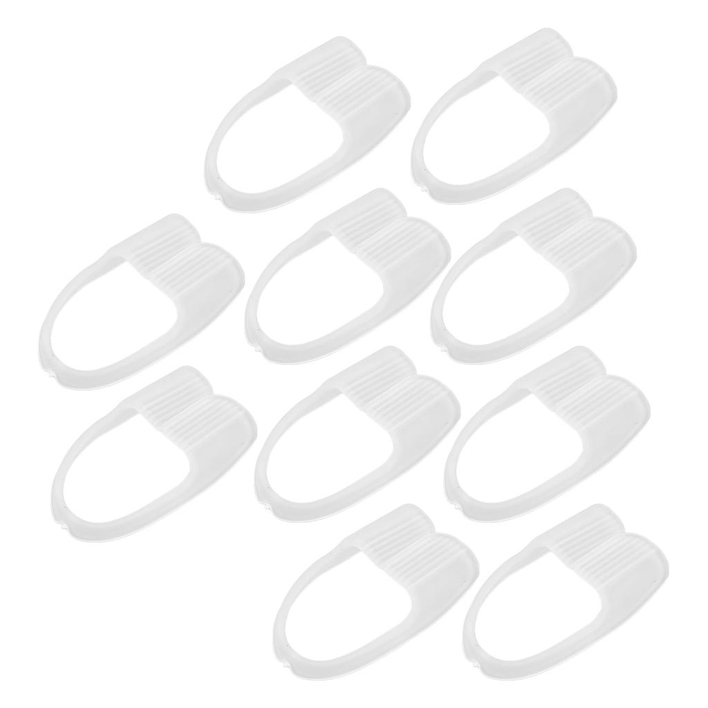 10pcs Dental Night Guard Rubber Athletic Protection Mouth Clenching Guard for Grinding Teeth