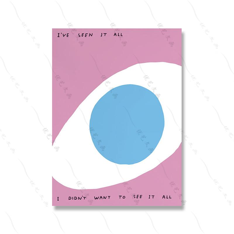 David Shrigley Wall Art Print Canvas Painting Funny Man Butt Abstract Animals Nordic Poster Home Decor Pictures For Living Room