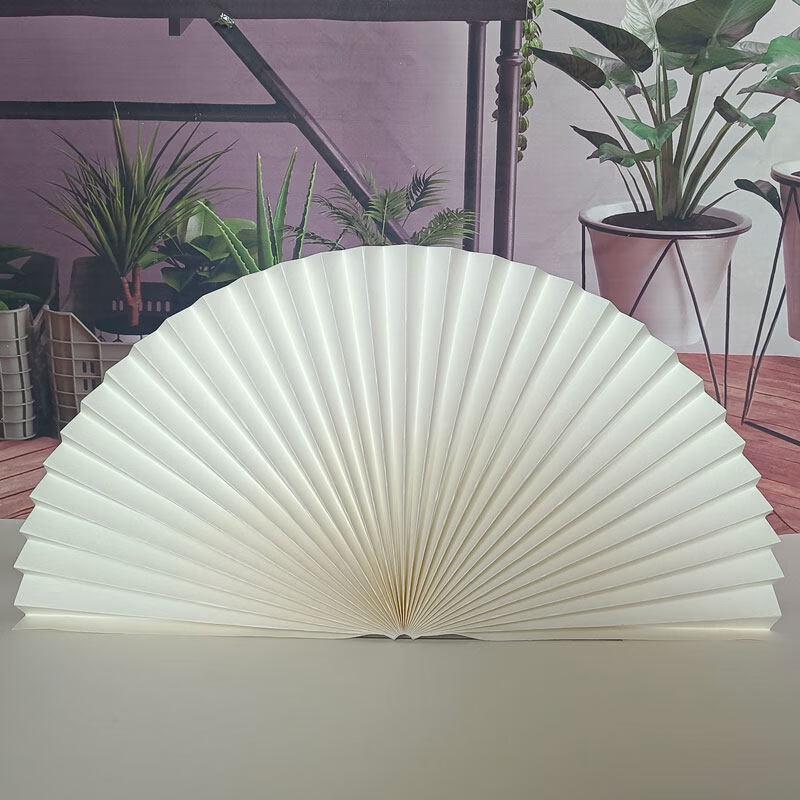 LIEI Wedding & Engagement Fabric Fan Decoration