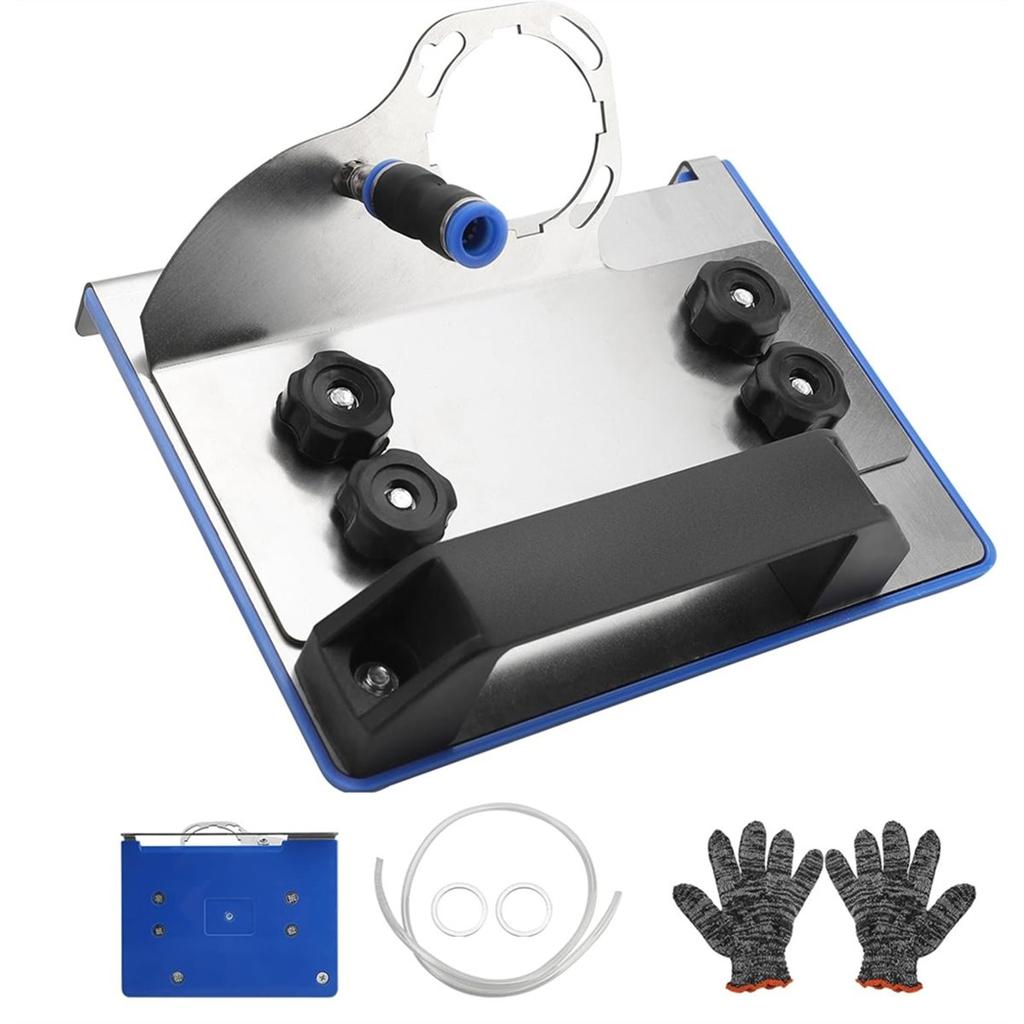 Strumento per Smussatura Piastrelle a 45 Gradi, Attacco per Tagliapiastrelle su Supporto per Smerigliatrice Angolare per Taglio Smussato a 45 Gradi su Piastrelle