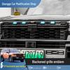 Zongheng G700 Black Warrior Car Emblem Decorative Sticker for Front & Rear Grille Trim