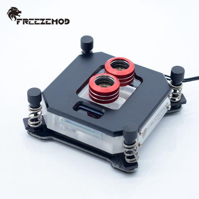 FREEZEMOD UPR-2020I CPU Water Block with LCD Temp Display for Intel