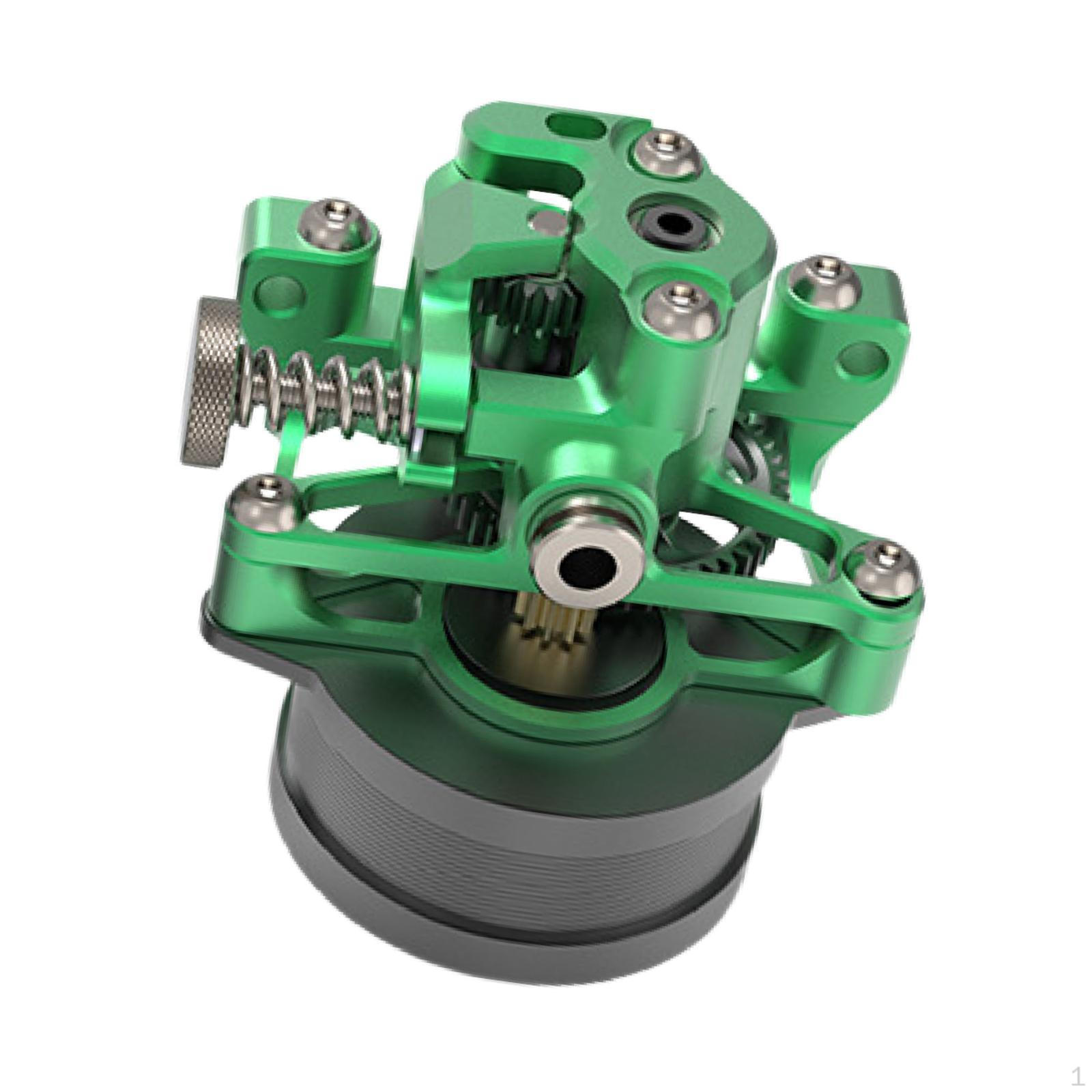 

3D Printer ,Upgraded Gear Component Spare Easy Installation Feeding Filament for 2.4 DIY Green