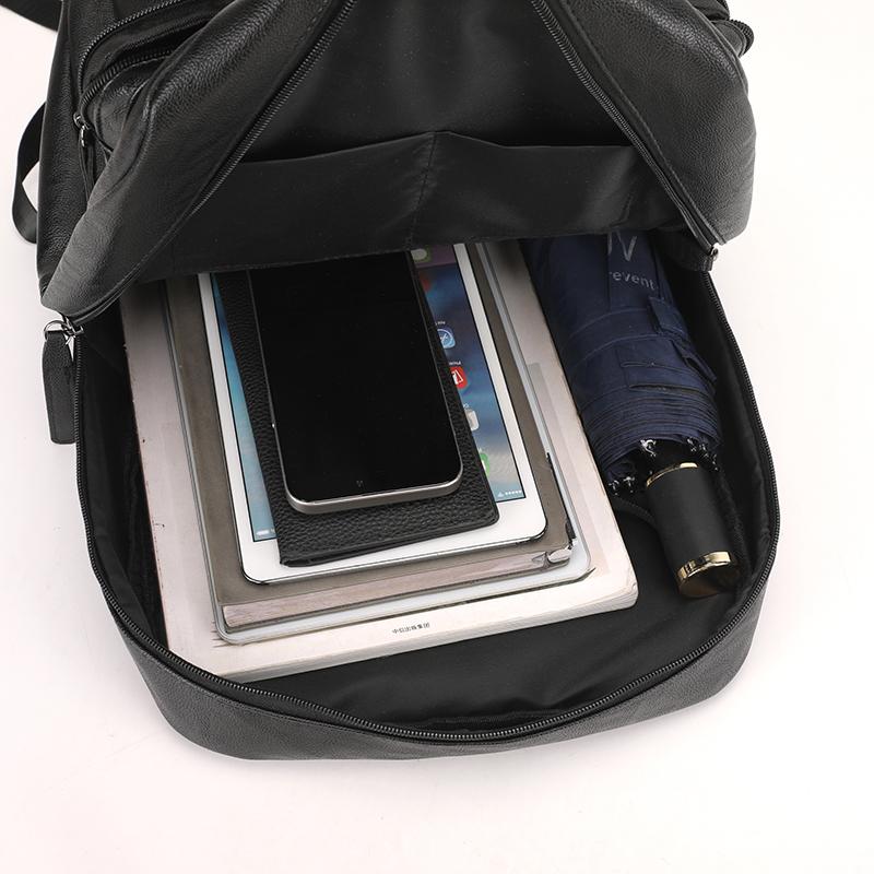 Men's Business Travel Large Capacity Backpack Water-repellent Multifunctional Backpack Commuter Lightweight Backpack