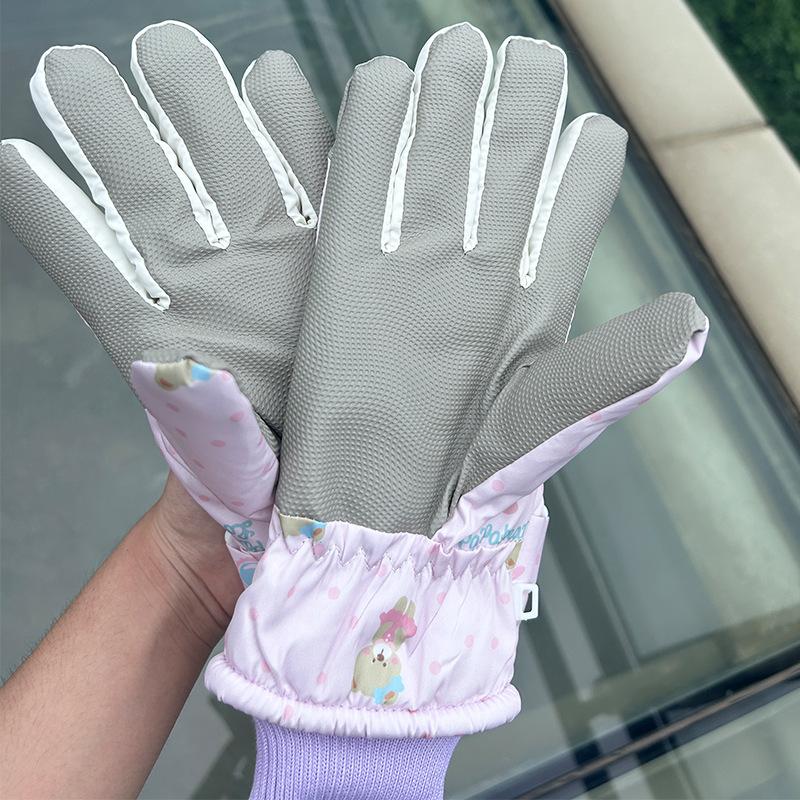 New Skiing Gloves Women Wind Proof Waterproof Warm Clothing Winter Outdoor Mountain Female Snow Mittens Sports Ski Gloves