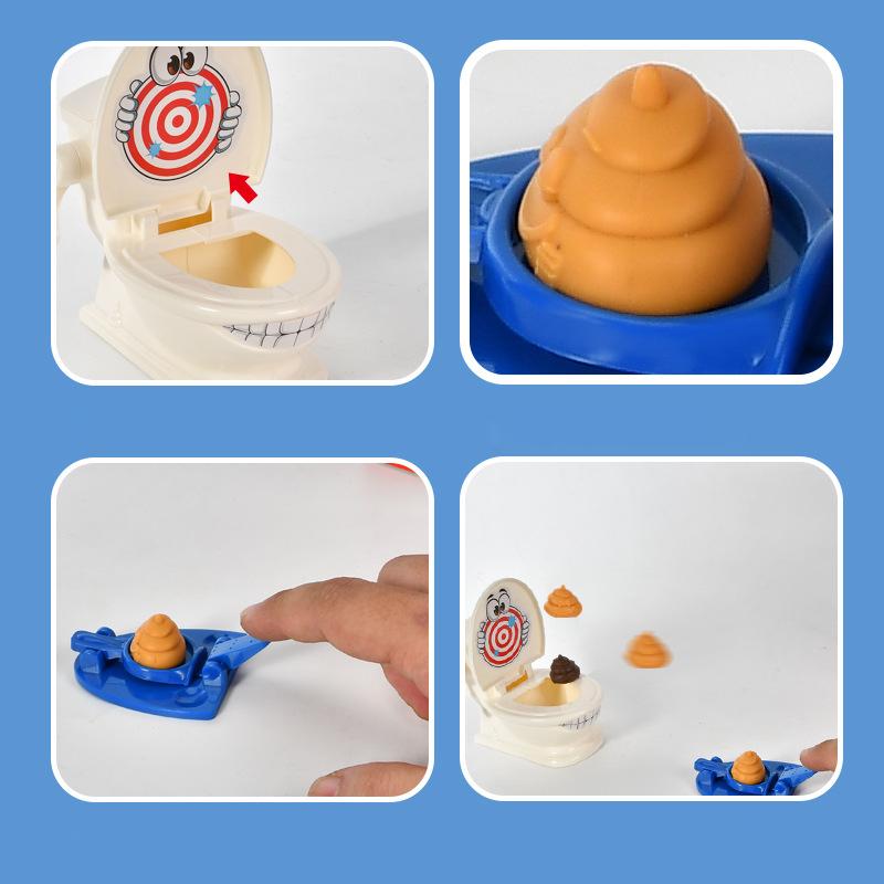 Toilet Poop Toys Party Funny Children'S Sensory Toys Stool Toilet Toy For Girls And Boys Todders Kid Children Xmas Gifts