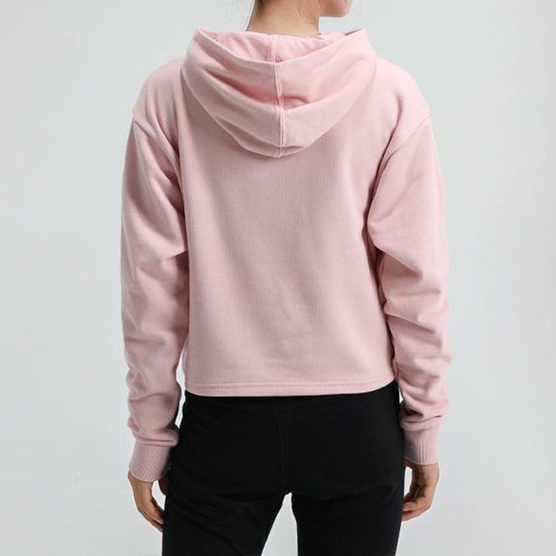 Puma Sweatshirts Women's Pink Hooded Moderate Regular 586592-15