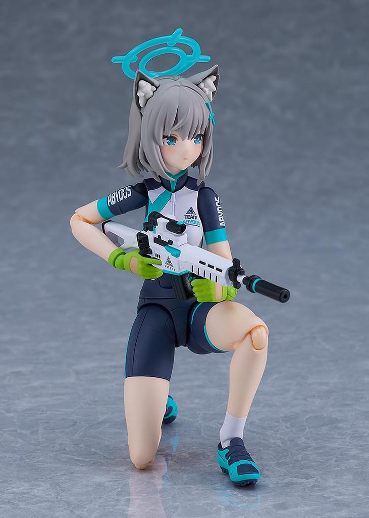 Figma Blue Archive Sand Wolf Shiroko Kunststoff Bemalt Bewegliche Figur [Reitend] Non-Maßstab