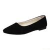 Fashion Spring summer new flat shoes with pointed shallow mouth suede fashionable simple comfortable versatile women's shoes
