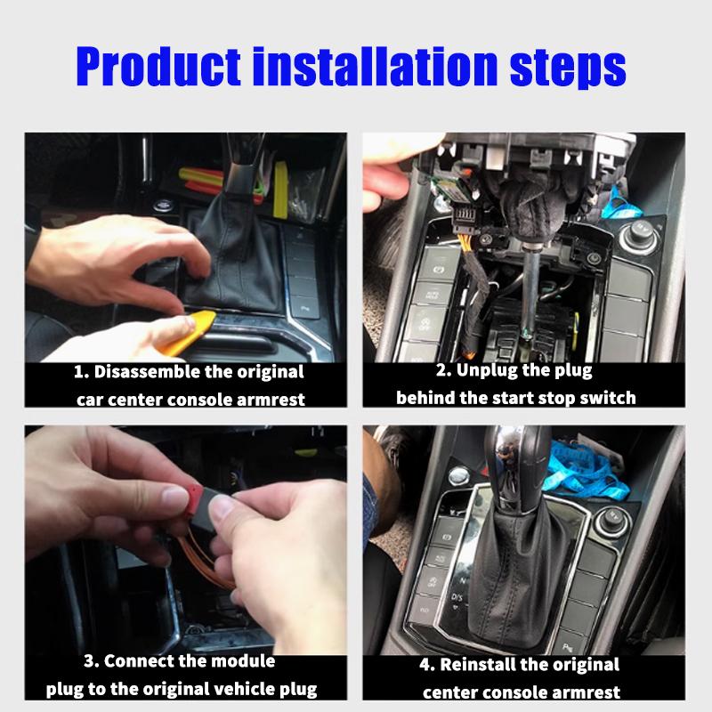 For VW Volkswagen T-Roc 2018-2025 Car Automatic Stop Start Engine System Off Device Control Sensor Plug Stop Cancel