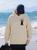 Climbing Cartoon Cat Printing Hoody Men Fashion Oversized Hoodie All-Match Fleece Male Pullover Autumn Pocket Man Streetwears