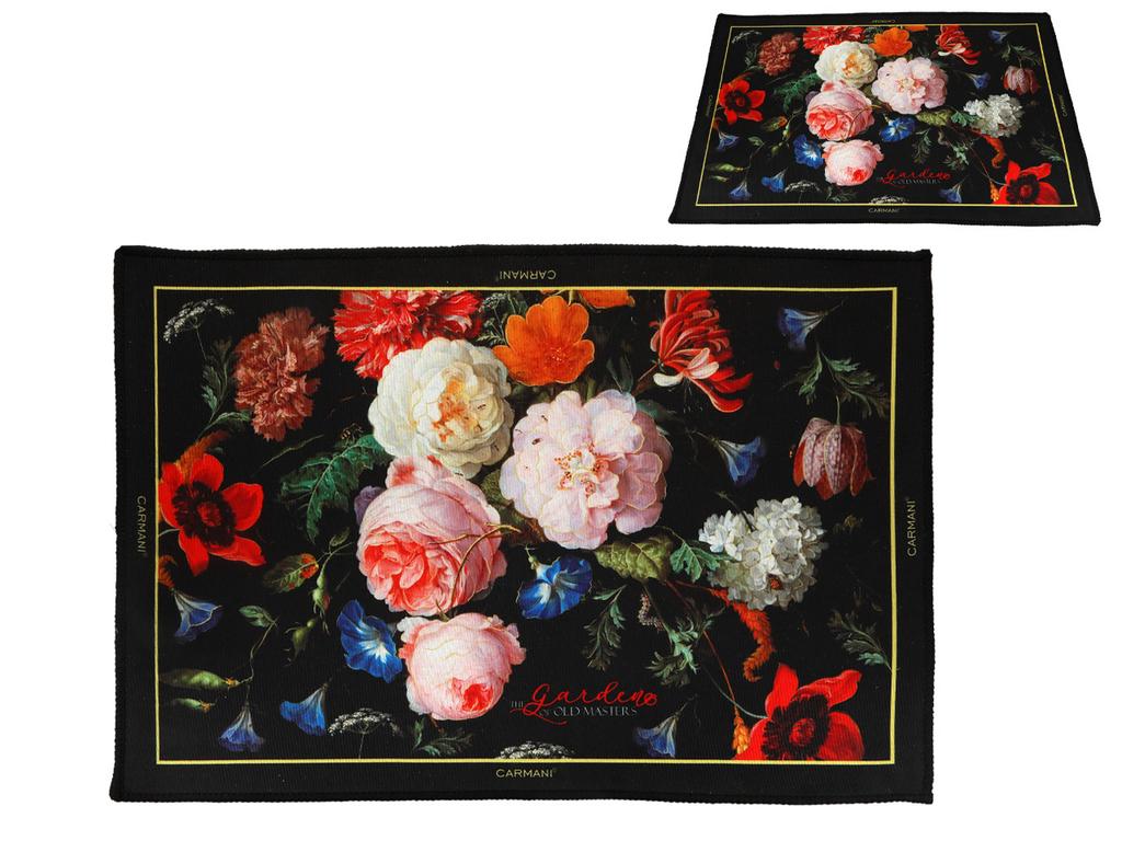 Carmani Baroque Flowers Bathroom Rug Mat Decorative Runner Home