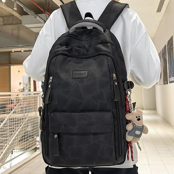 Schoolbag wholesale ins tooling trend college student couple backpack high quality air cushion high school sports student training backpack