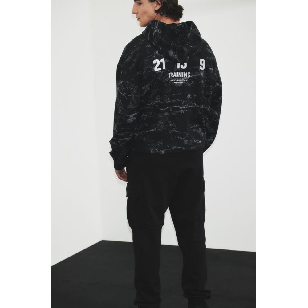 H M dryMove Cotton Cargo Jogger Pants Black