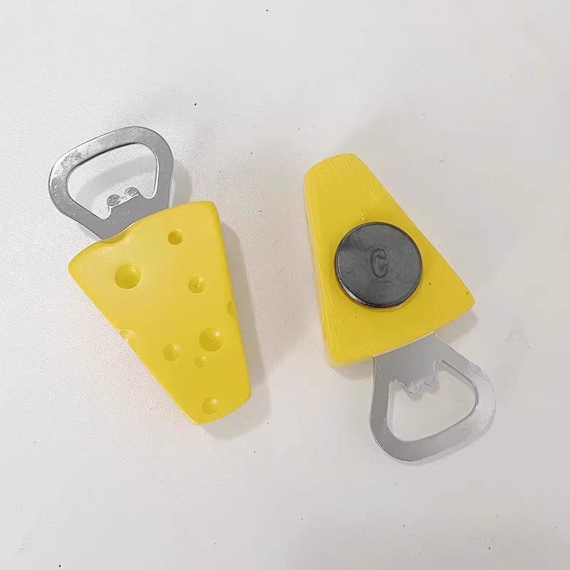 Creative Tanghulu Cheese Magnetic Bottle Opener & Fridge Magnet