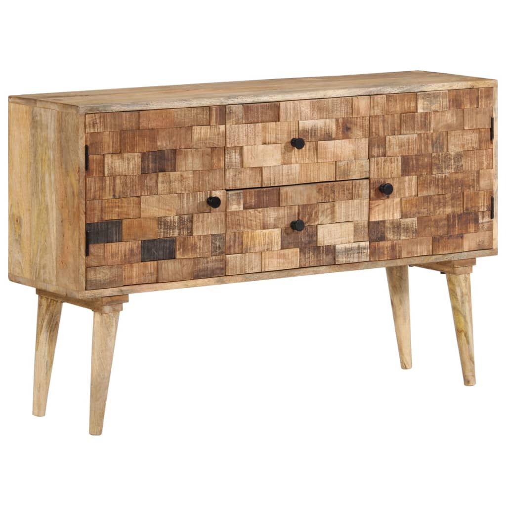 Sideboard 110x30x70 cm Solid Mango Wood