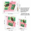 DIY 5D Diamond Art Kit Black Cat With Scarf And Tulips Pattern Full Drill Canvas Creative Craft for Living Room Wall Decor