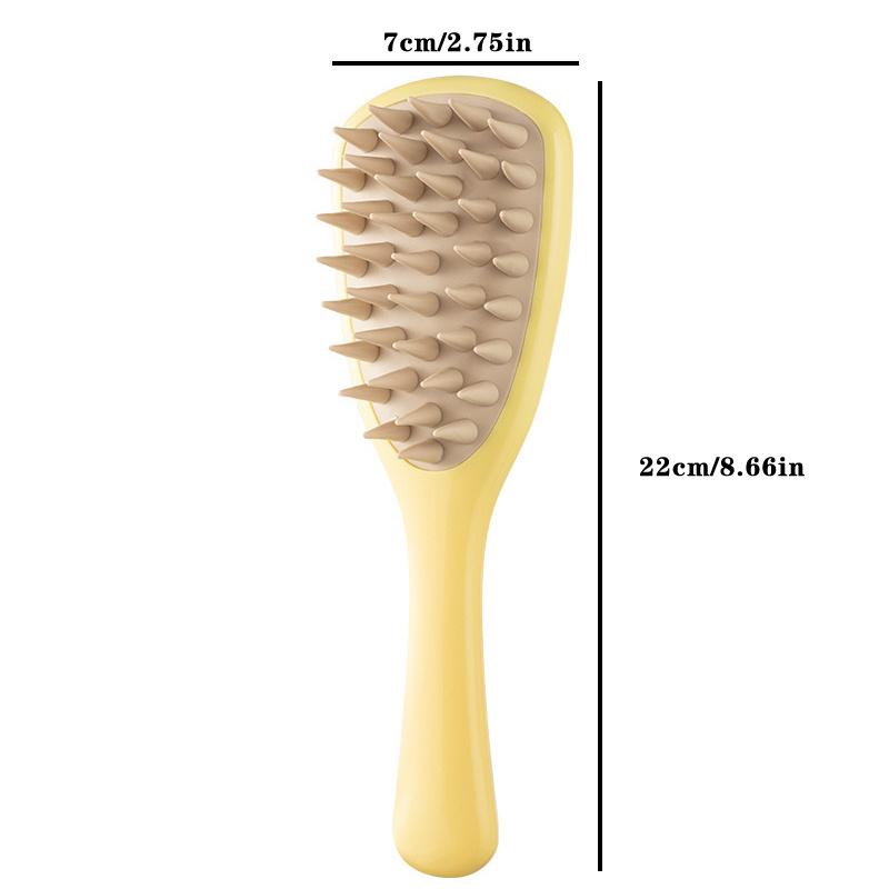 Long Handle Shampoo Brush Silicone Scalp Massage Comb Hair Washing Brush Head Massager Bath Brush Body Scrubber Hair Accessories
